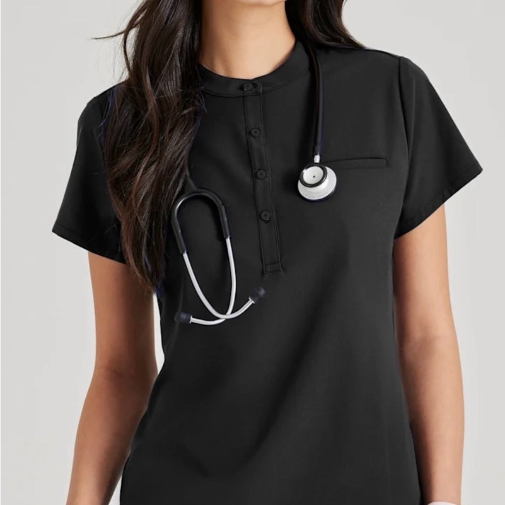 Barco Uniforms Unify Black Top XL- lightly worn- no stains